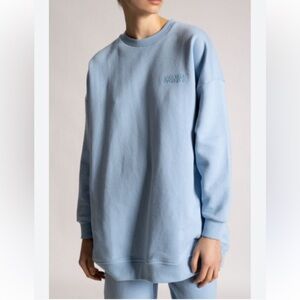 Ganni Logo Oversized  Sweatshirt